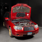 Overtake Hi-Lift Hood Struts Kit, 2004-2008 Forester XT - Angle 3