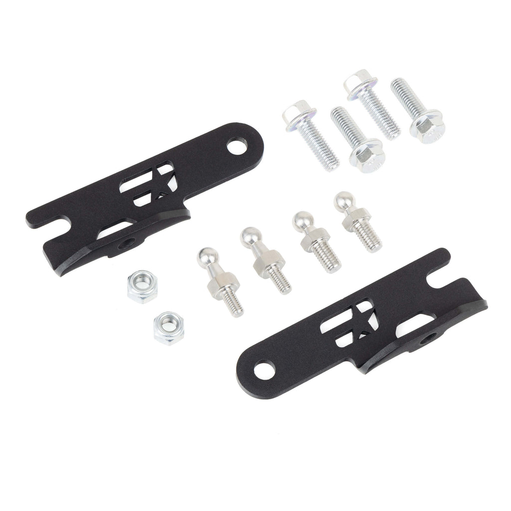 Overtake Hi-Lift Hood Struts Kit, 1993-2001 Impreza (Steel Hood) - Angle 2