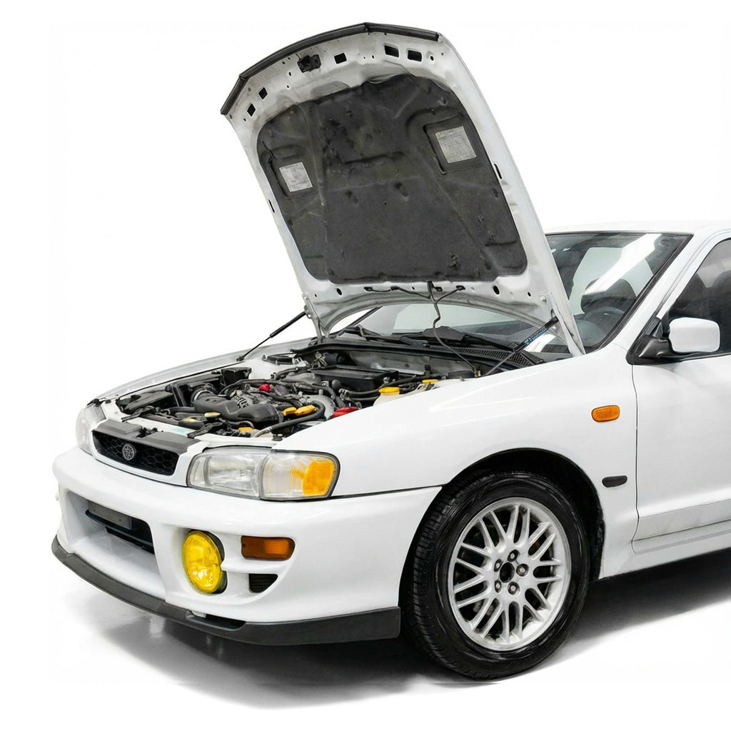 Overtake Hi-Lift Hood Struts Kit, 1993-2001 Impreza (Steel Hood) - Angle 4