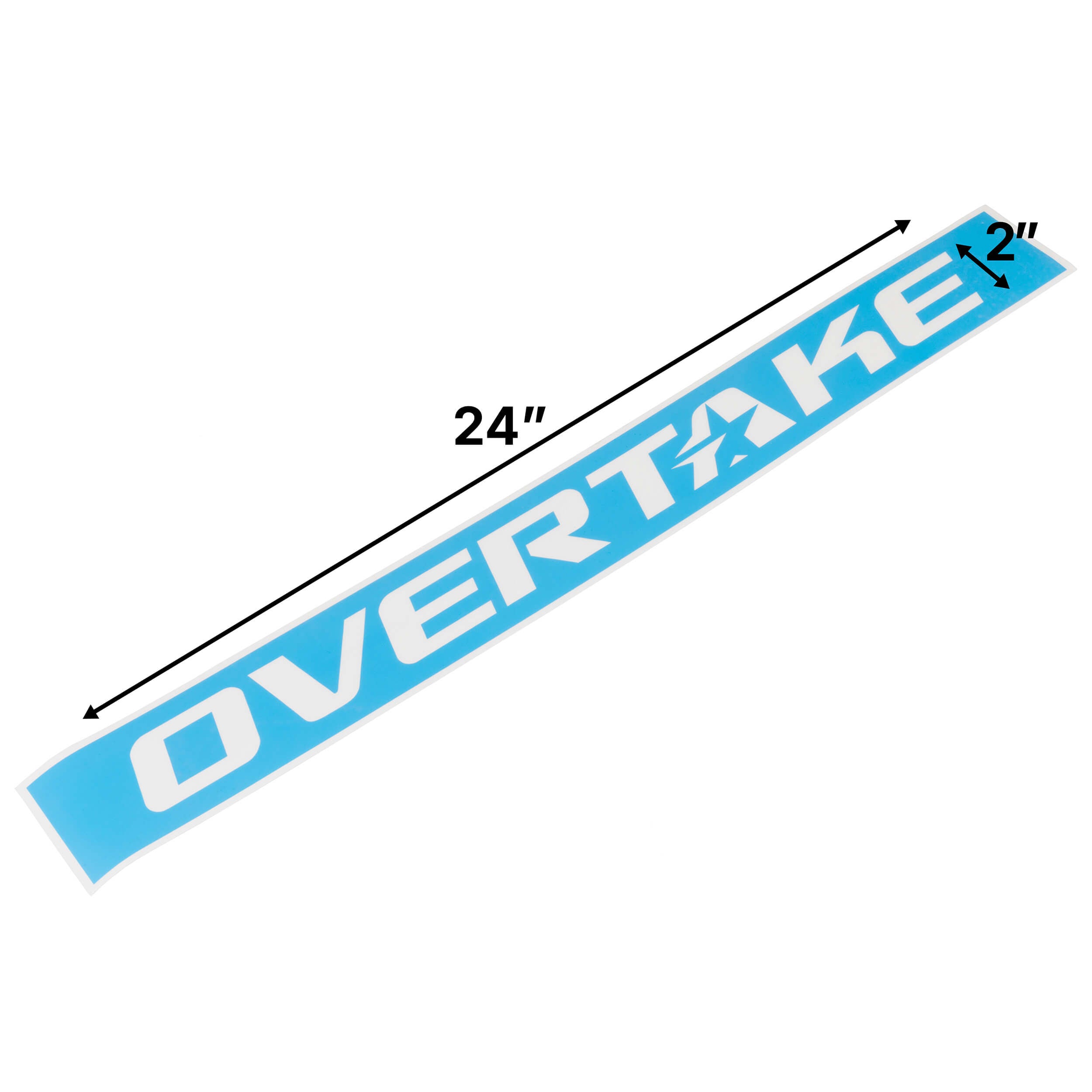 Overtake Intercooler Stencil (Top Mount), 2002-2026 WRX & 2004-2021 STi - Angle 2