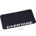 Overtake License Plate "Floppy Frame" - Silicone
