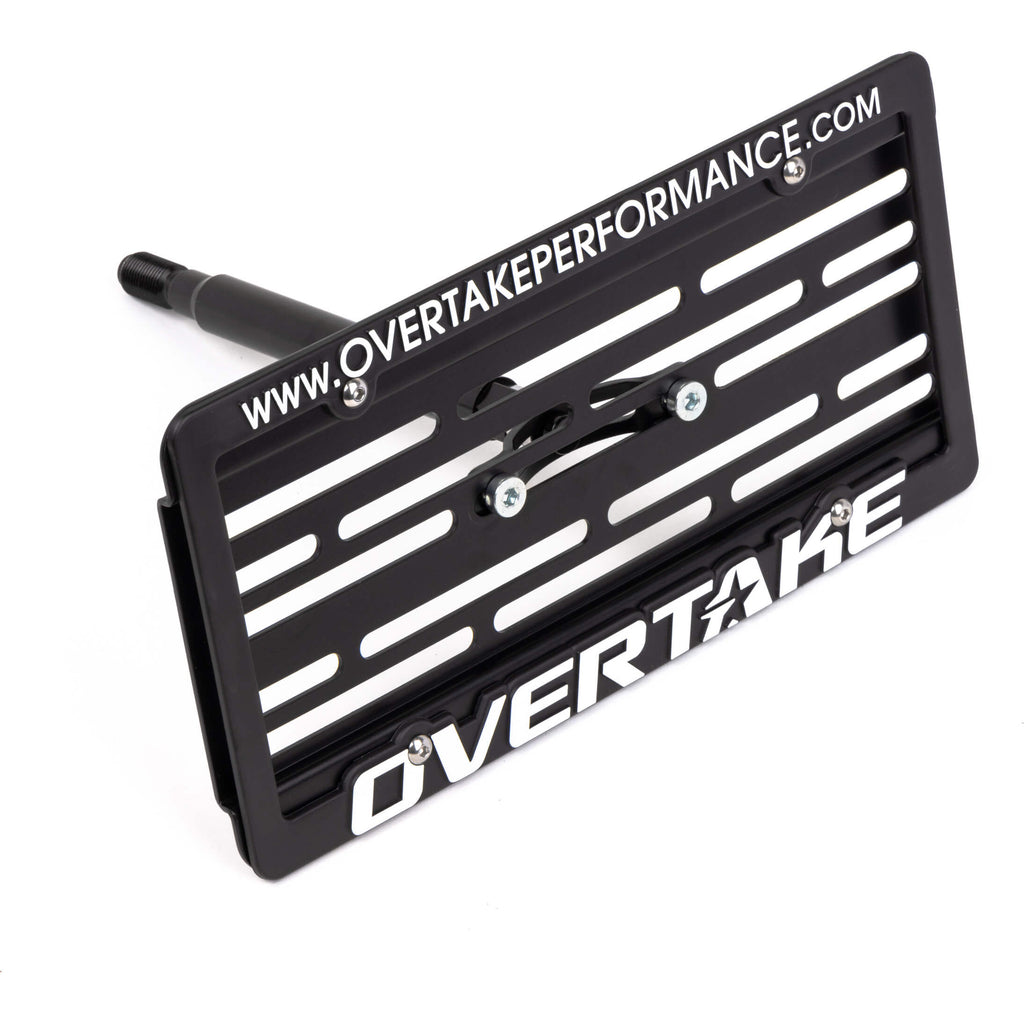 Overtake MaxxAdjust License Plate Relocation Kit, 2015-2017 WRX & 2015-2017 STi