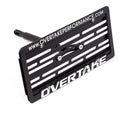 Overtake MaxxAdjust License Plate Relocation Kit, 2015-2017 WRX & 2015-2017 STi