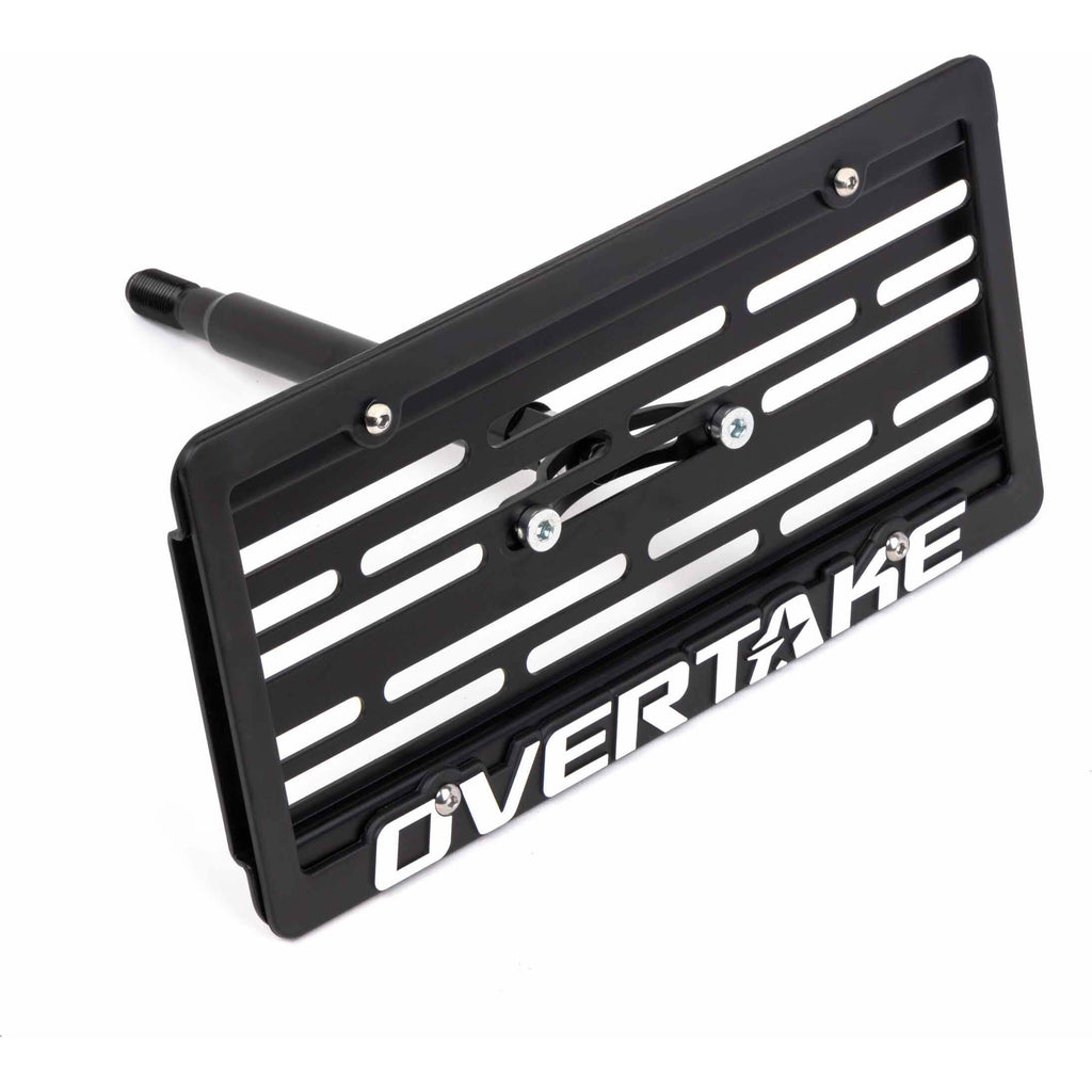 Overtake MaxxAdjust License Plate Relocation Kit, 2018-2021 WRX & STi