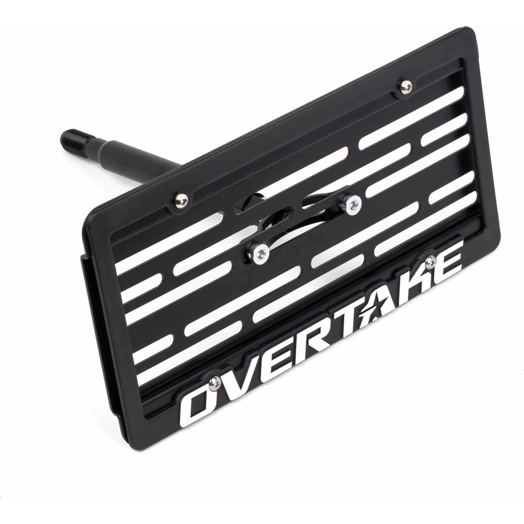 Overtake MaxxAdjust License Plate Relocation Kit, 2008-2014 WRX & 2008-2014 STi