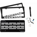 Overtake MaxxAdjust License Plate Relocation Kit, 2002-2007 WRX & STi - Angle 2