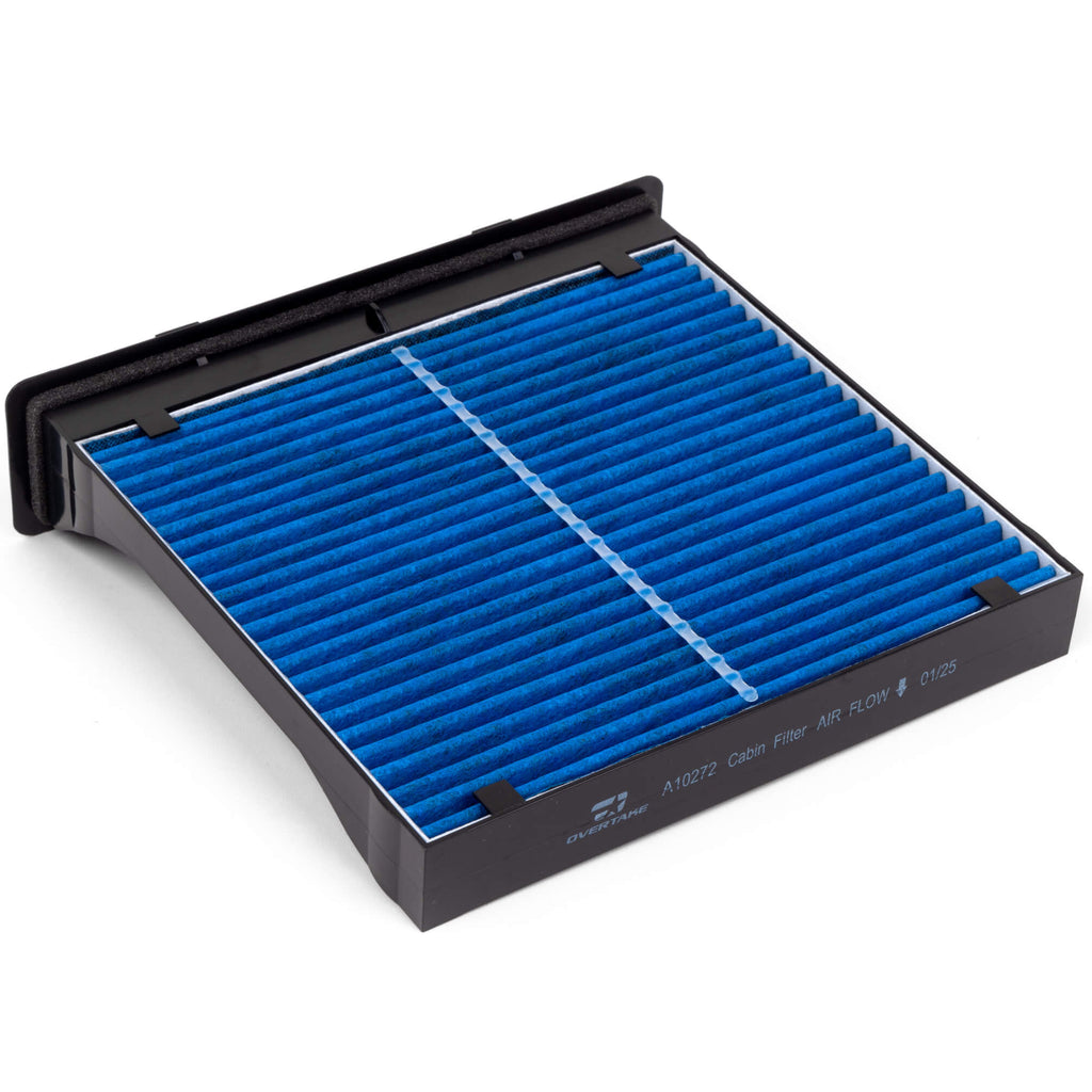 Overtake Micro Carbon Cabin Air Filter, 2008-2021 WRX & 2008-2021 STi - Angle 2