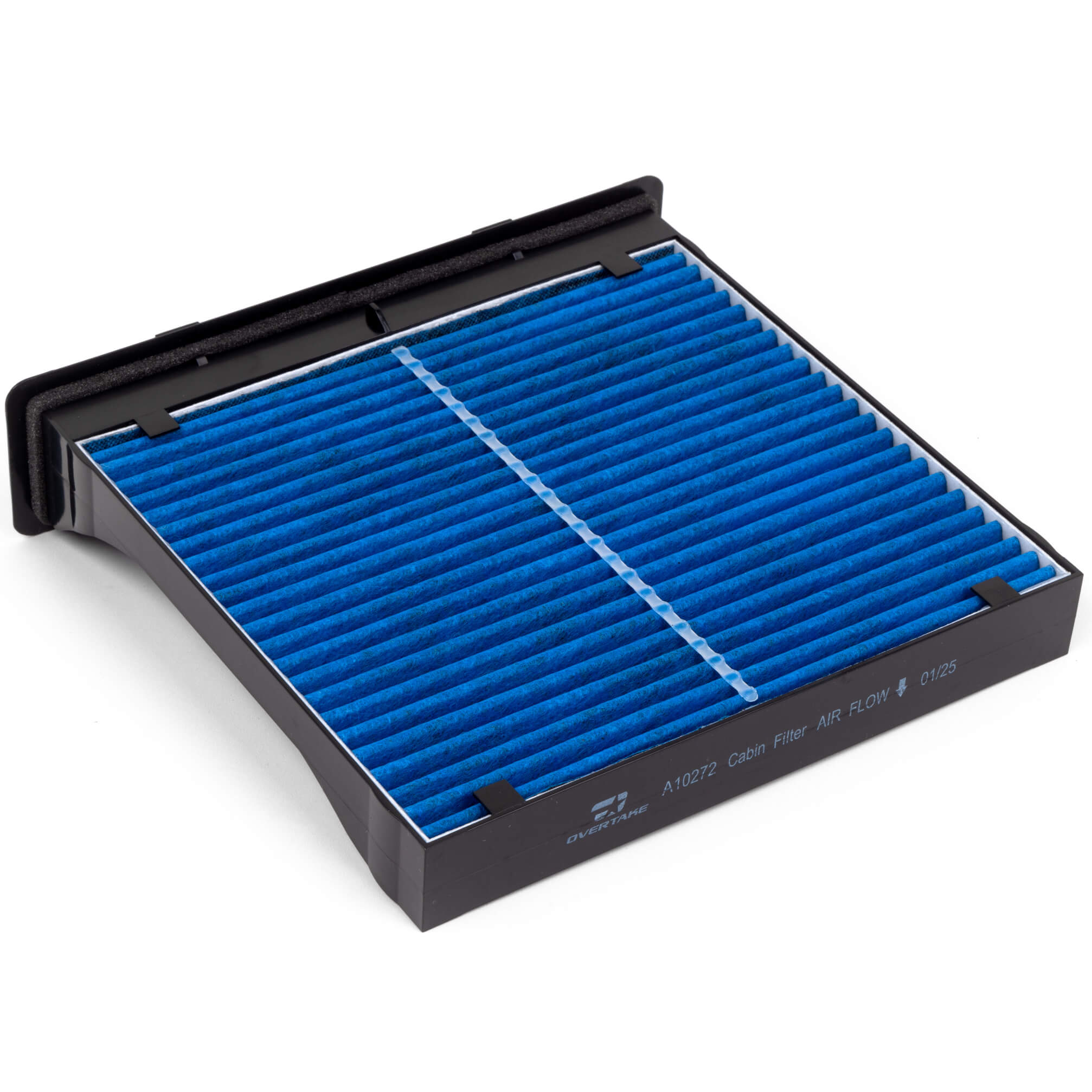 Overtake Micro Carbon Cabin Air Filter, 2008-2021 WRX & 2008-2021 STi - Angle 2