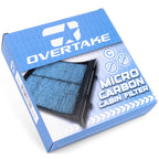 Overtake Micro Carbon Cabin Air Filter, 2008-2021 WRX & 2008-2021 STi - Angle 4