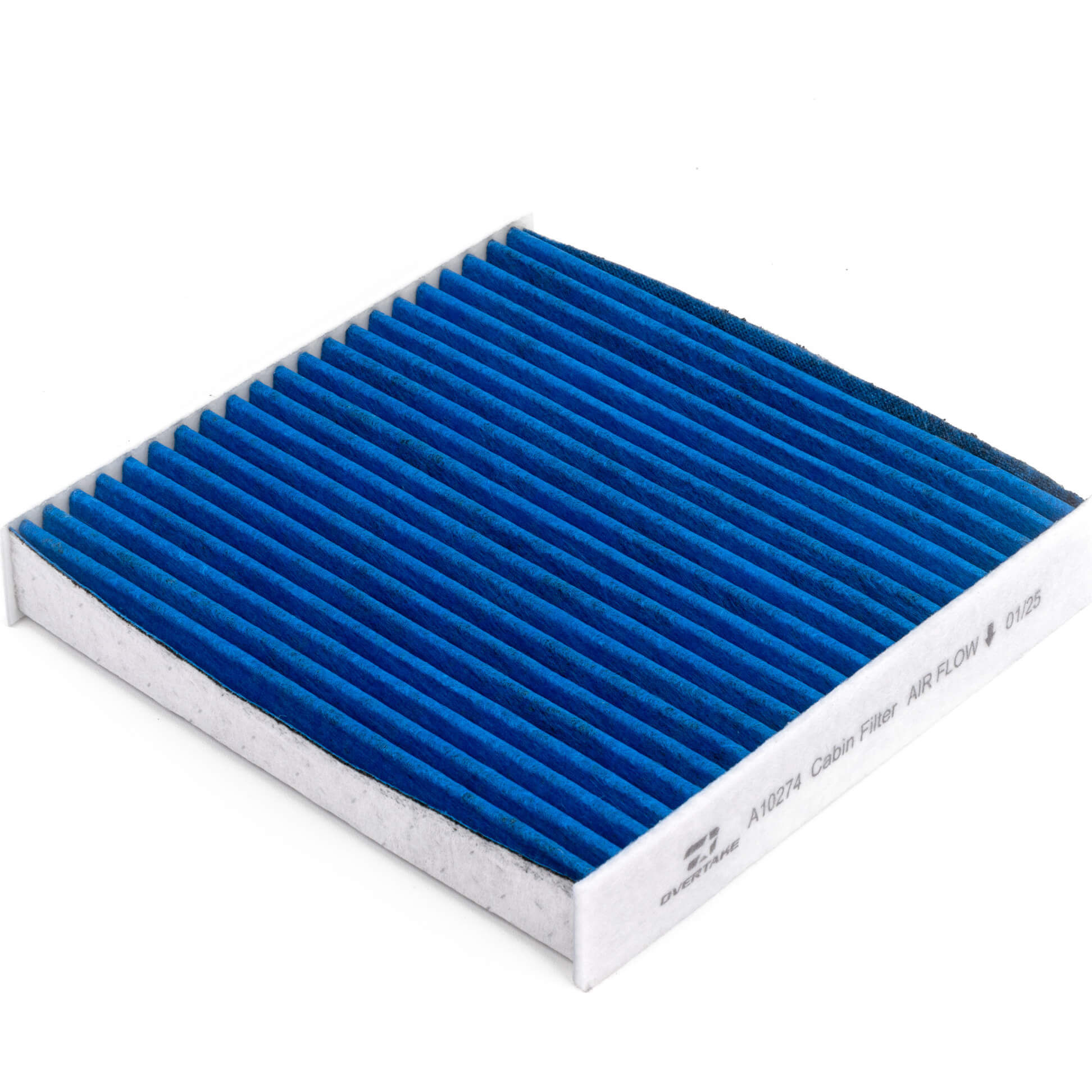 Overtake Micro Carbon Cabin Air Filter, 2013-2026 BRZ/FR-S/86/GR86 - Angle 2