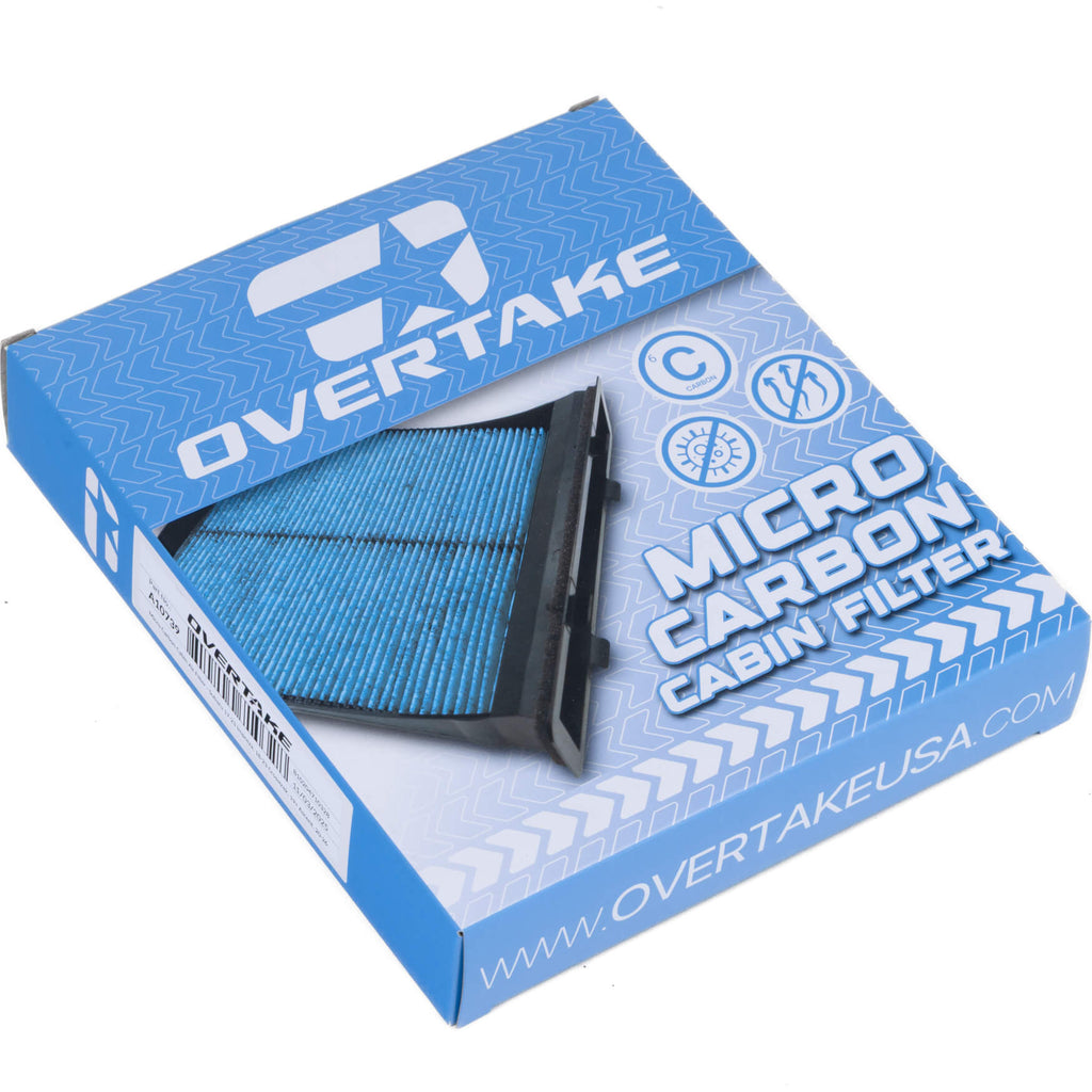 Overtake Micro Carbon Cabin Air Filter, 2018-2023 Crosstrek - Angle 4