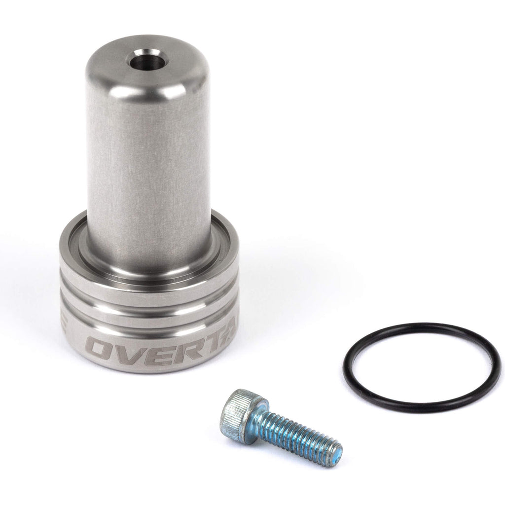 Overtake ModKnob Shift Knob Base (Raw Stainless Steel), 2002-2026 WRX/2004-2021 STi & 2013+ BRZ/GR86/FR-S