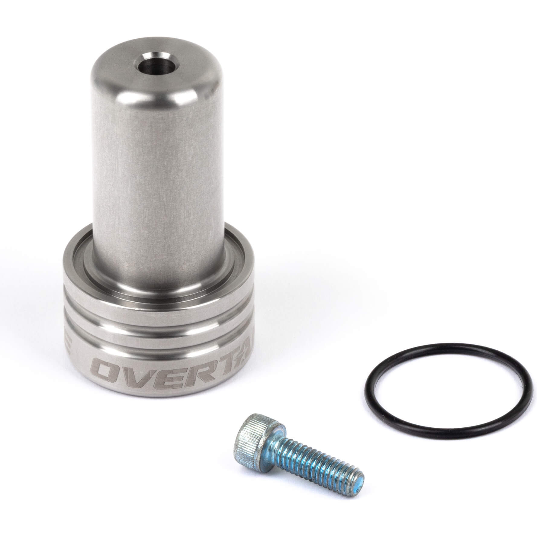 Overtake ModKnob Shift Knob Base (Raw Stainless Steel), 2002-2026 WRX/2004-2021 STi & 2013+ BRZ/GR86/FR-S