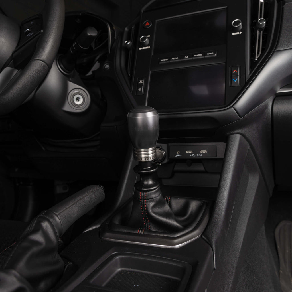 Overtake ModKnob Weighted Delrin Shift Knob - Short, 2002-2026 WRX/2004-2021 STi & BRZ/GR86/FR-S