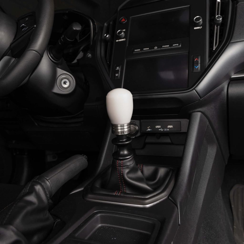 Overtake ModKnob Weighted Delrin Shift Knob - Short, 2002-2026 WRX/2004-2021 STi & BRZ/GR86/FR-S