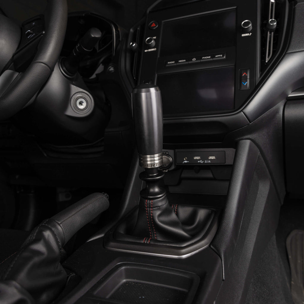 Overtake ModKnob Weighted Delrin Shift Knob - Tall, 2002-2026 WRX/2004-2021 STi & BRZ/GR86/FR-S