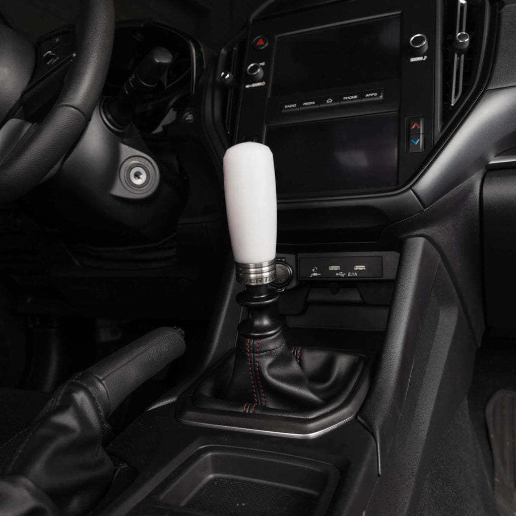 Overtake ModKnob Weighted Delrin Shift Knob - Tall, 2002-2026 WRX/2004-2021 STi & BRZ/GR86/FR-S