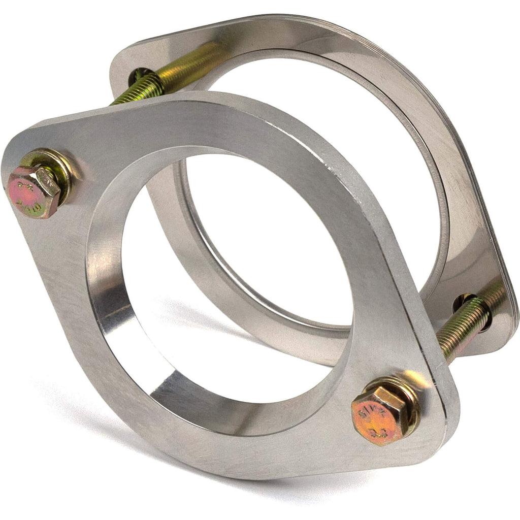 Overtake OEM Downpipe => 3in Cat-Back Adapter, 2002-2026 WRX & 2004-2021 STi - Angle 2