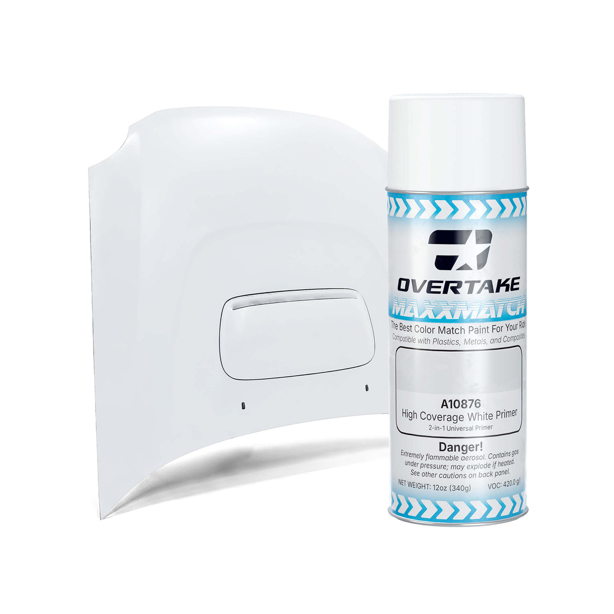 Overtake Primer - 1K White 12oz. Can