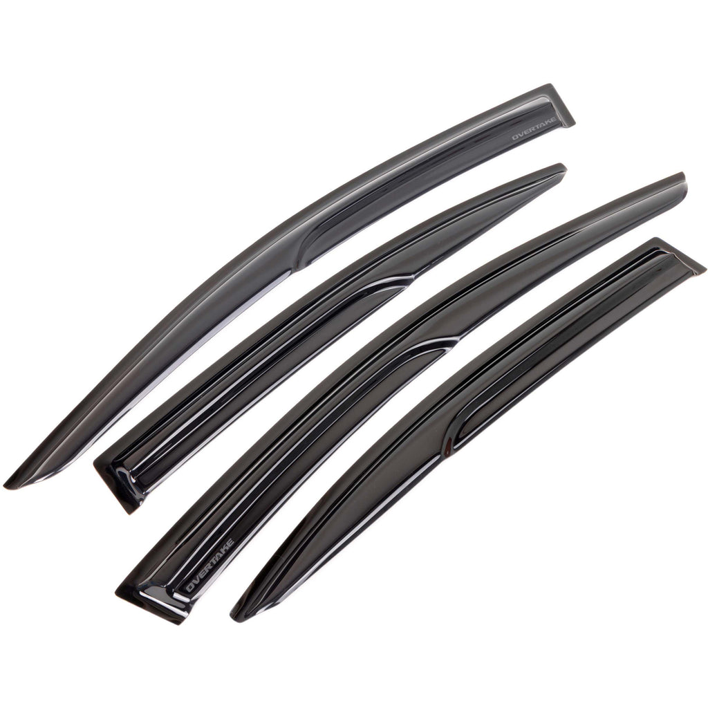 Overtake Rain Guards, 2015-2021 WRX & STi - Angle 4