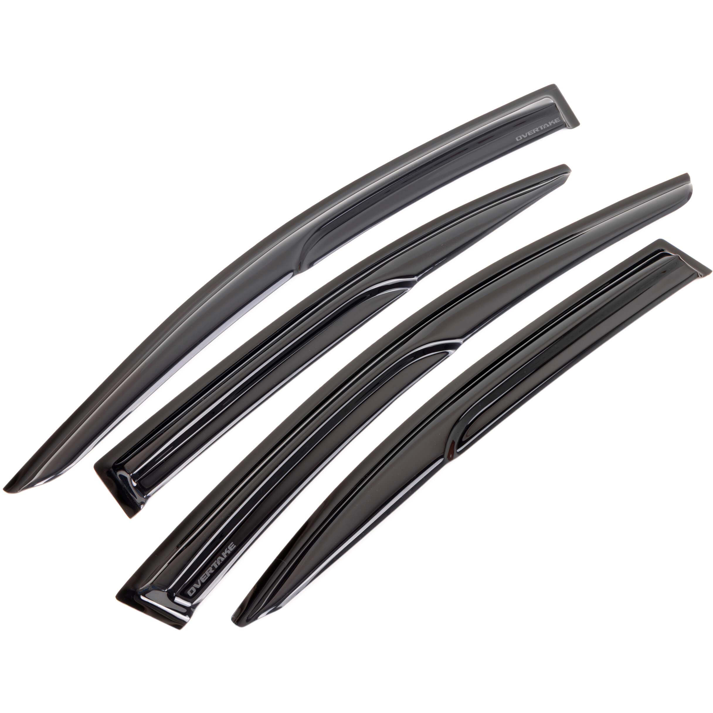 Overtake Rain Guards, 2015-2021 WRX & STi - Angle 4