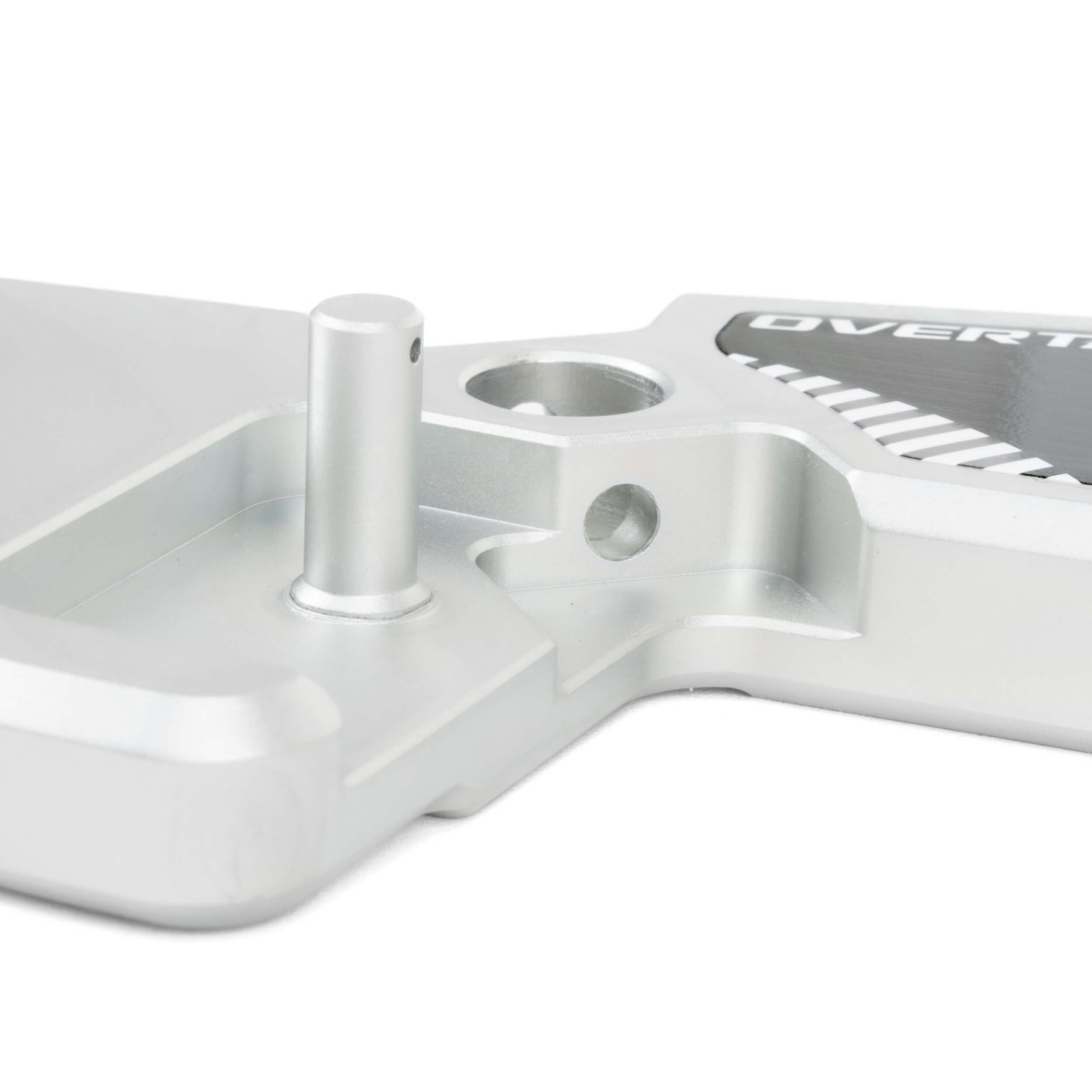 Overtake Short Shift Transmission Plate, 2015-2026 WRX - Angle 2