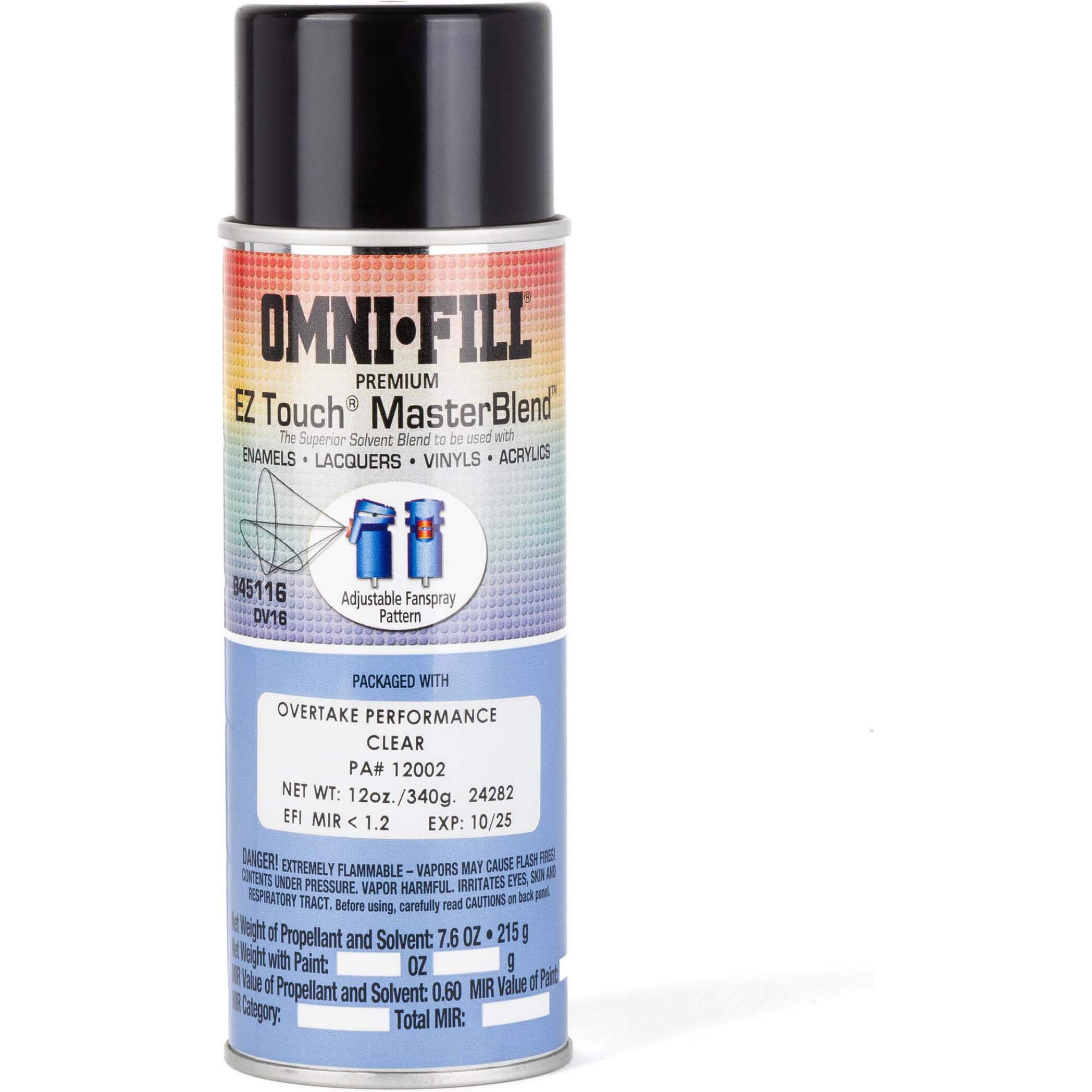 Overtake Spray Paint (Clear Coat, 12oz. Can)
