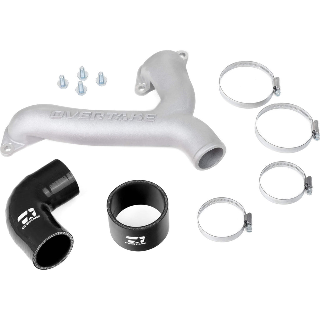 Overtake Top Mount Intercooler Y-Pipe Kit, 2002-2007 WRX & 2004-2021 STi