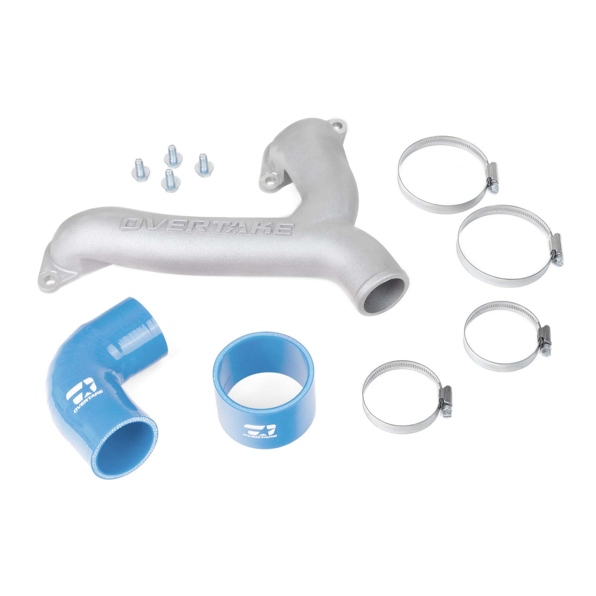 Overtake Top Mount Intercooler Y-Pipe Kit, 2002-2007 WRX & 2004-2021 STi