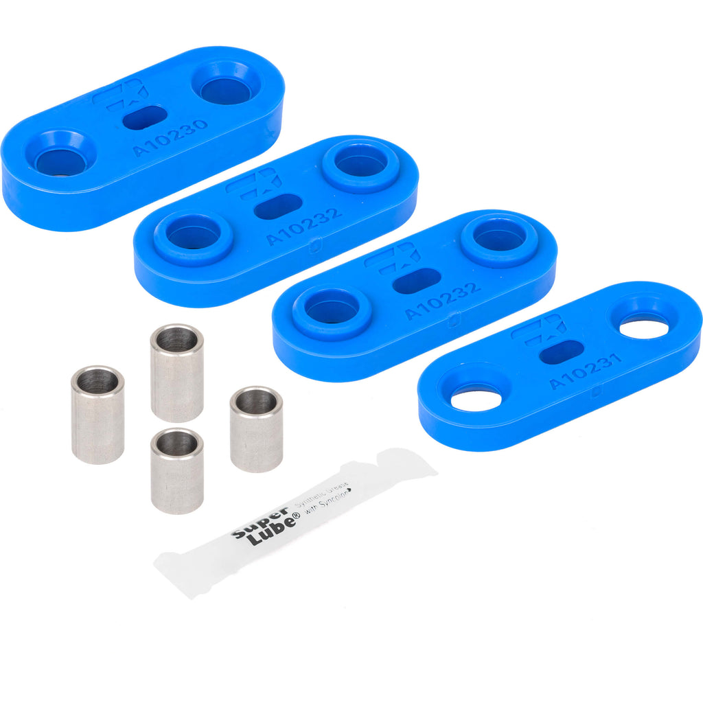 Overtake Transmission Crossmember Bushing Kit, 2008-2026 WRX & 2008-2021 STi