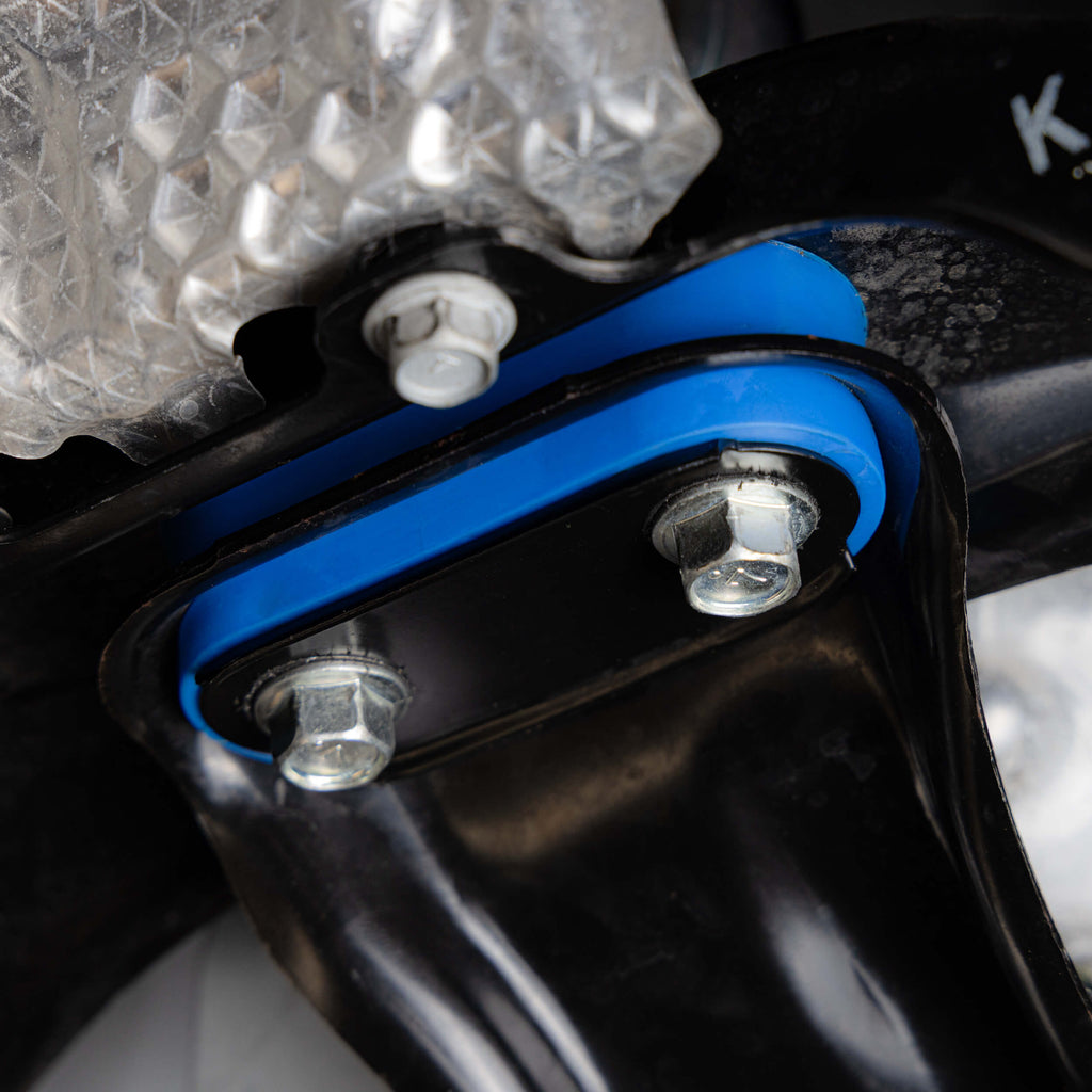 Overtake Transmission Crossmember Bushing Kit, 2008-2026 WRX & 2008-2021 STi - Angle 2