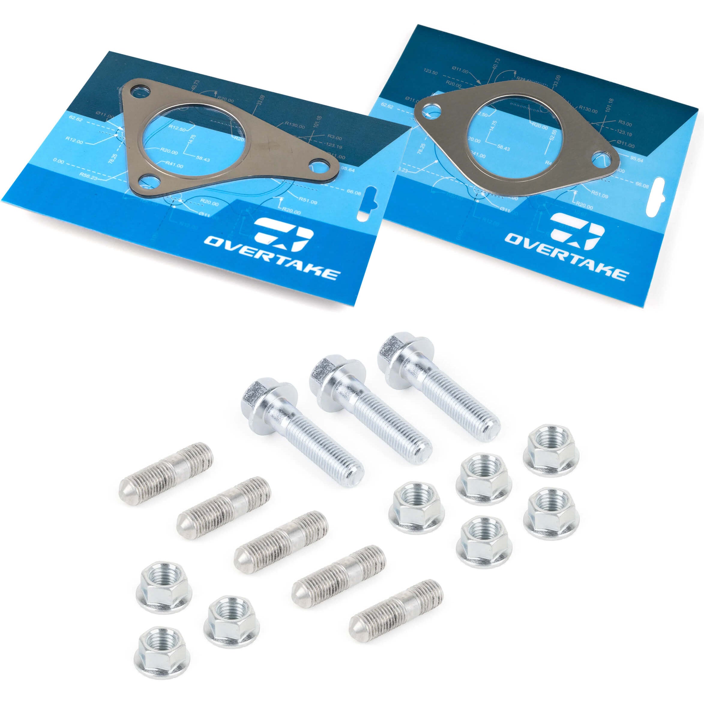 Overtake Up-Pipe Refresh Kit, 2002-2014 WRX & 2004-2021 STi