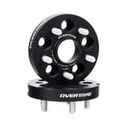 Overtake Wheel Spacers - 25mm 5x100, 2002-2014 WRX, 2004 STi & 2013-2026 BRZ/GR86 - Angle 2