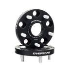 Overtake Wheel Spacers - Pair - 20mm 5x114.3, 2005-2021 STi & 2015-2026 WRX - Angle 2