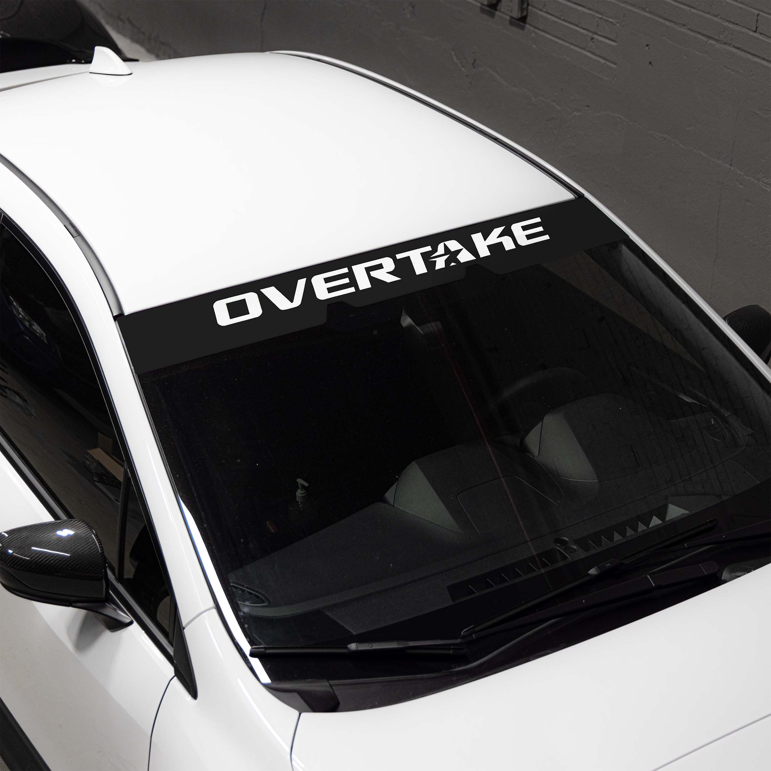 Overtake Windshield Banner, 2022-2026 WRX w/ EyeSight