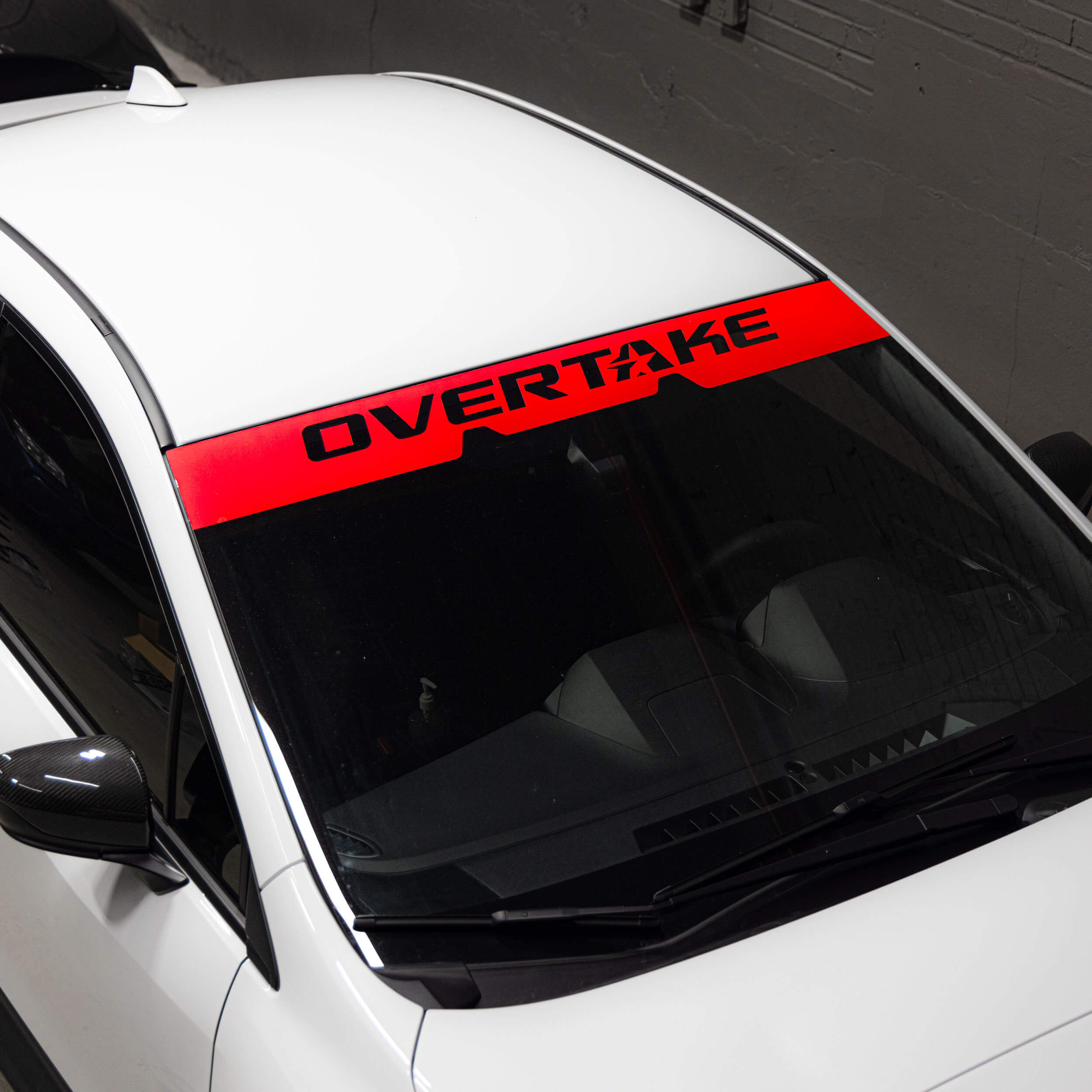 Overtake Windshield Banner, 2022-2026 WRX w/ EyeSight