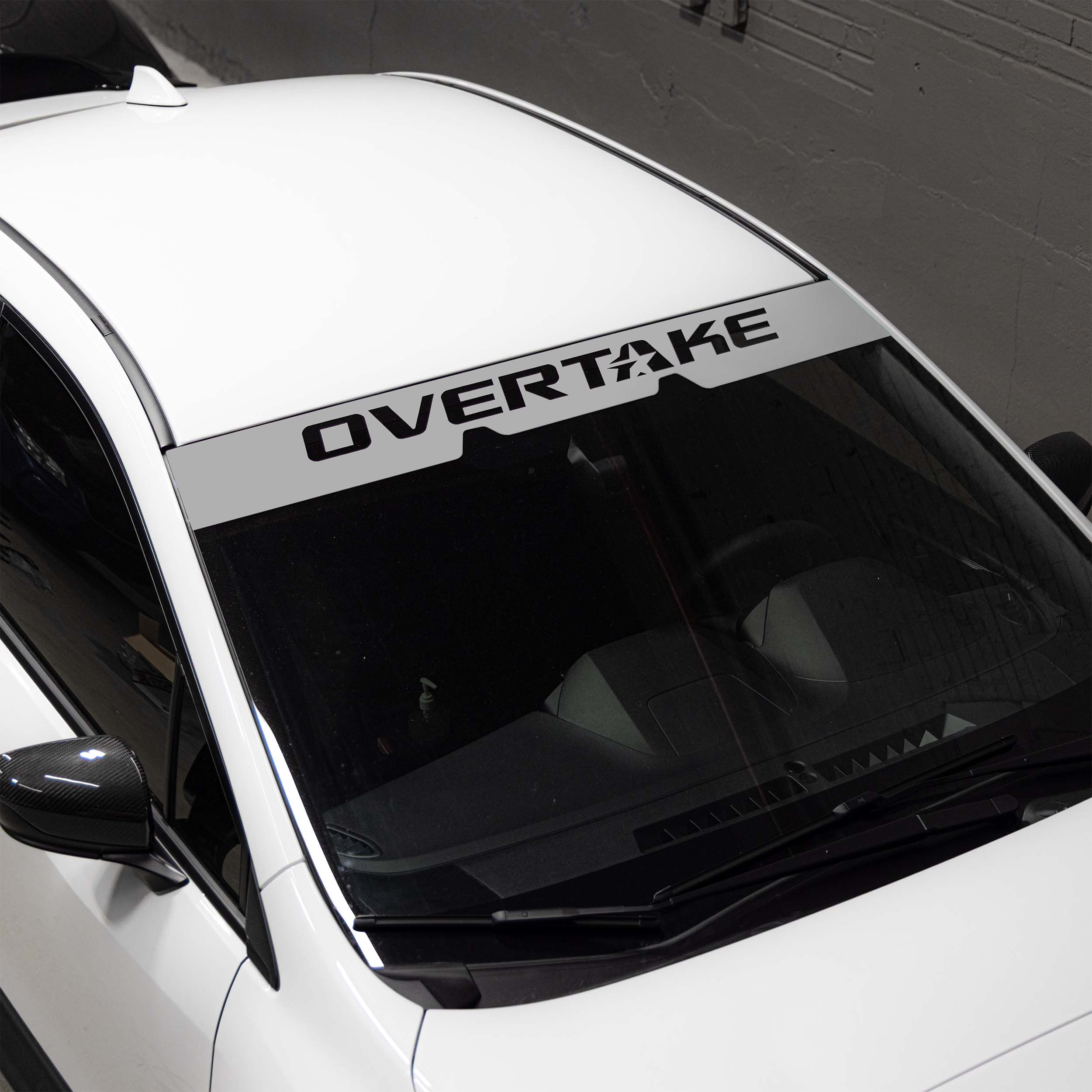 Overtake Windshield Banner, 2022-2026 WRX w/ EyeSight