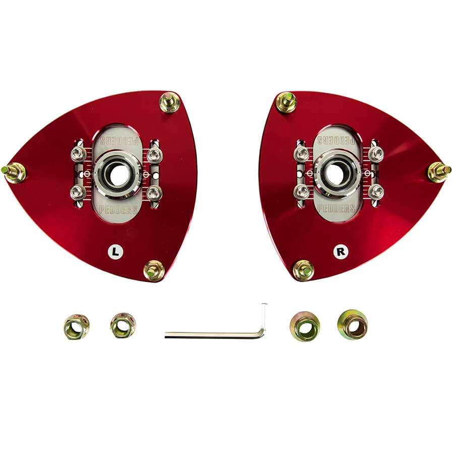 Pedders Alignment Camber Plate Kit, 2008-2021 WRX & 2008-2021 STi