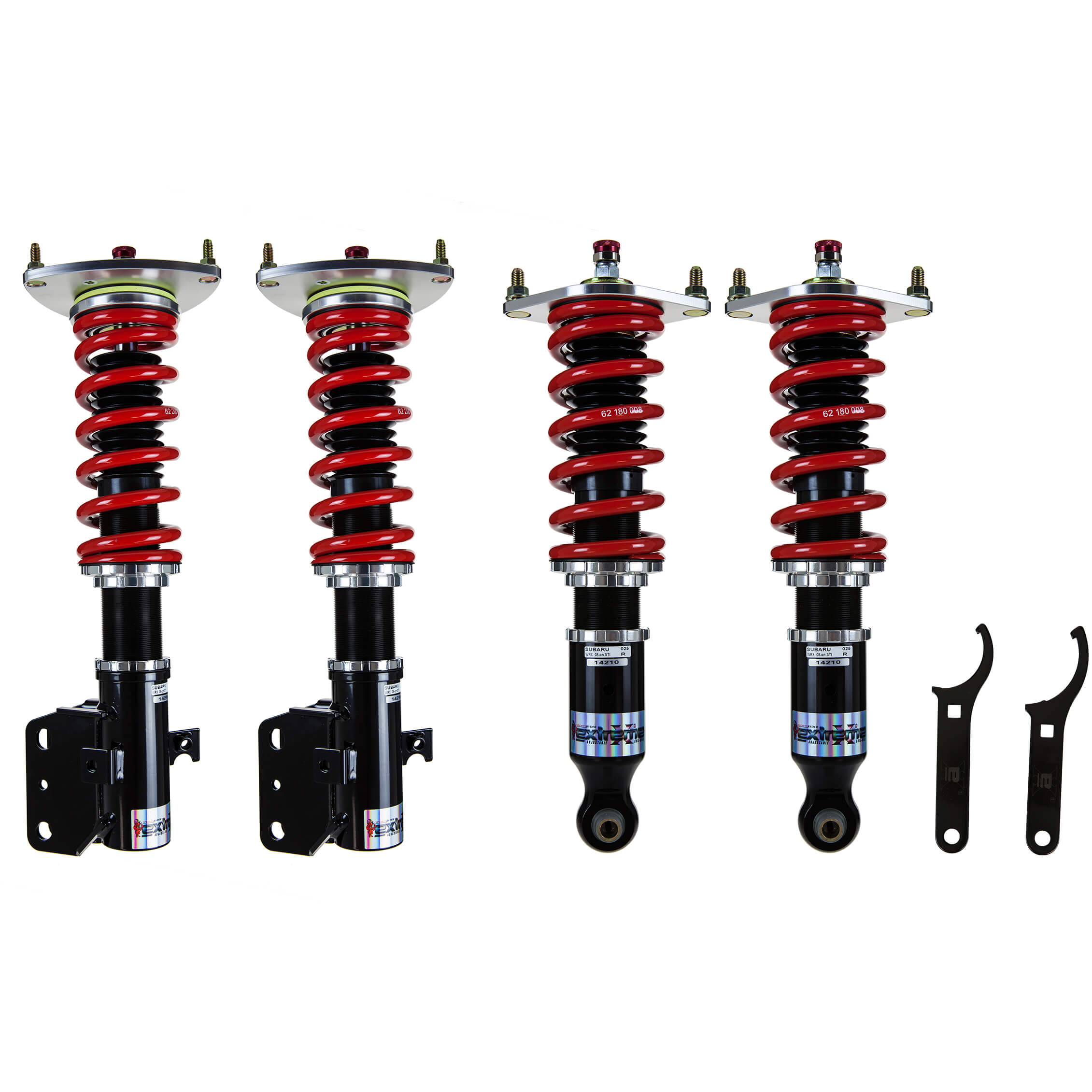 Pedders Extreme Xa Coilovers Kit, 2008-2014 STi