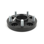 Perrin 20mm Wheel Spacers (One Pair, Black), 2017-2020 Civic Si - Angle 2