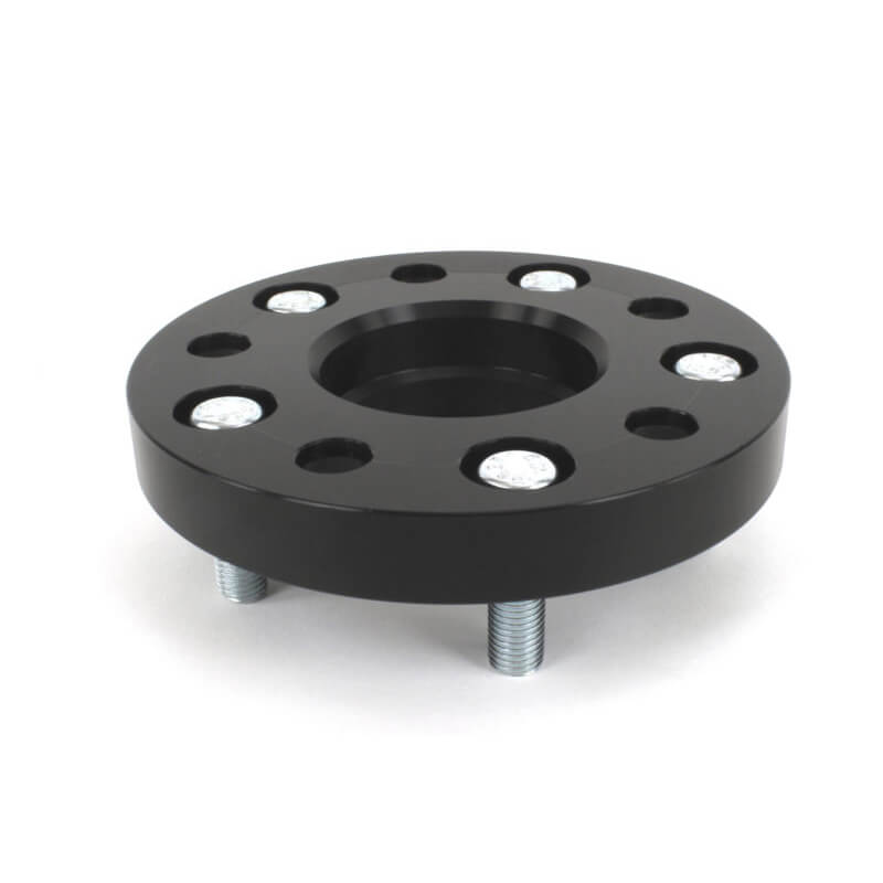 Perrin 20mm Wheel Spacers (One Pair, Black), 2017-2020 Civic Si - Angle 3