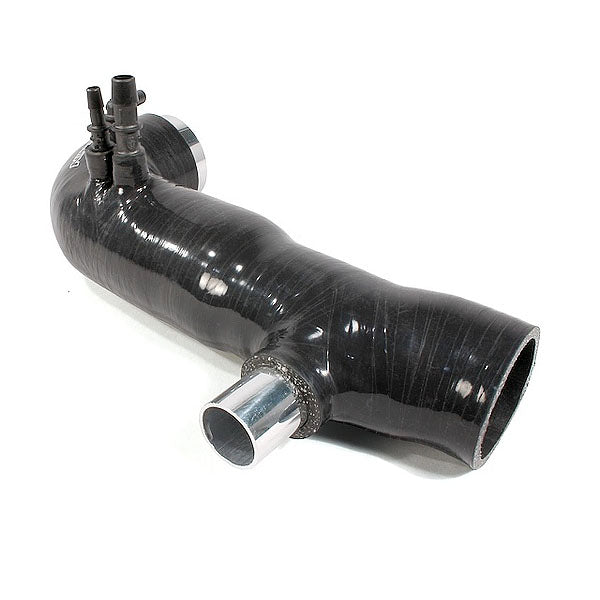 Perrin 3in Silicone Turbo Inlet Hose (Black), 2002-2007 WRX & 2004-2021 STi - Angle 3