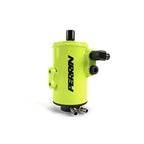 Perrin Air/Oil Separator Kit (FMIC, Neon Yellow), 2002-2014 WRX & 2004-2021 STi - Angle 2