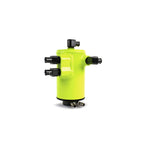 Perrin Air/Oil Separator Kit (FMIC, Neon Yellow), 2002-2014 WRX & 2004-2021 STi - Angle 3