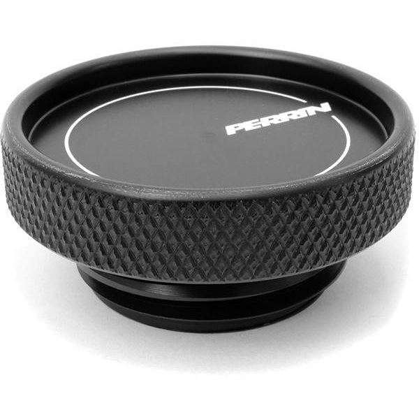 Perrin Aluminum Oil Filler Cap, 2002-2026 WRX & 2004-2021 STi & BRZ/FR-S/86