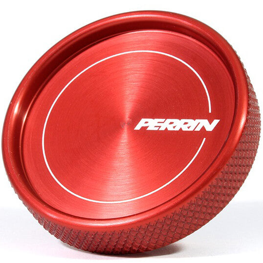 Perrin Aluminum Oil Filler Cap, 2002-2026 WRX & 2004-2021 STi & BRZ/FR-S/86