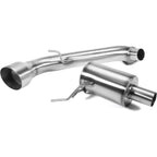 Perrin Axle Back Exhaust SS (Single Side Exit w/ Helmholtz Chamber), 2022-2026 BRZ & GR86 - Angle 3