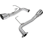 Perrin Axle-Back Exhaust System (Dual Exit w/ Single Tips), 2022-2026 WRX