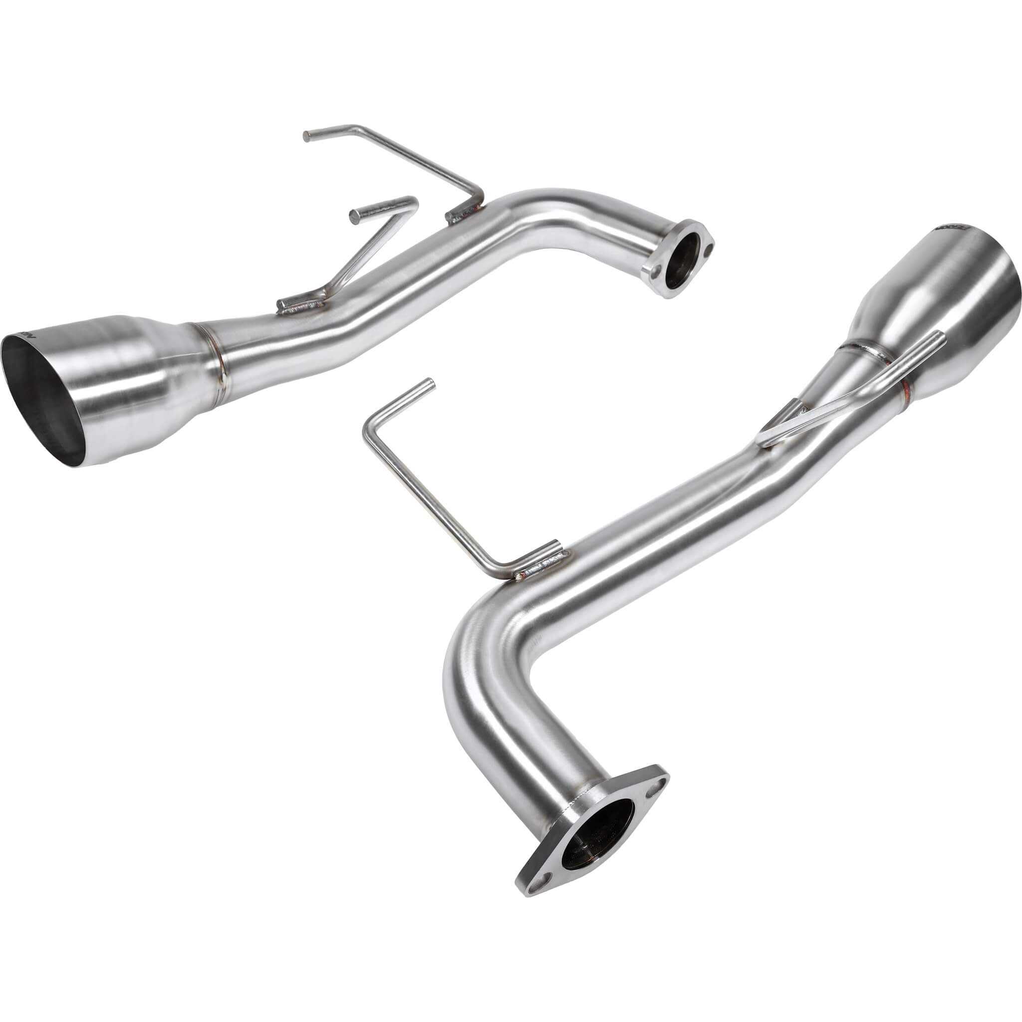 Perrin Axle-Back Exhaust System (Dual Exit w/ Single Tips), 2022-2026 WRX