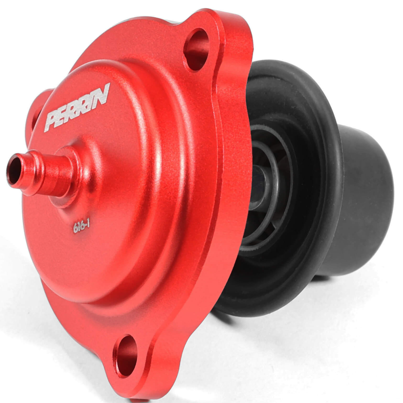 Perrin Diverter Valve (Red), 2022-2025 WRX - Angle 3